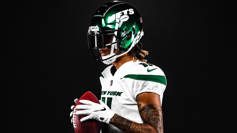 Las nuevas camisetas de los New York Jets cambian el logo del equipo